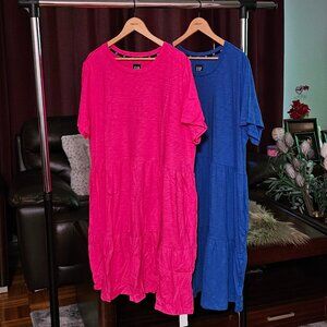 GAP Short Sleeve Tiered Dress